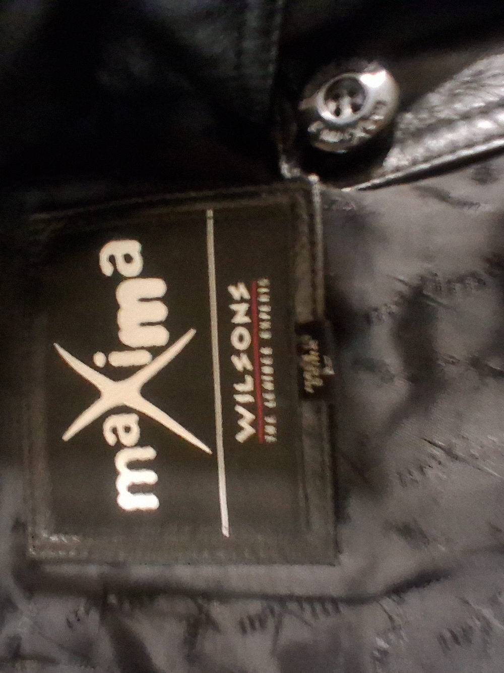 Maxima Wilsonz Black Leather Men's Wallet/Bag Interior